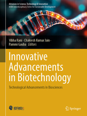 cover image of Innovative Advancements in Biotechnology